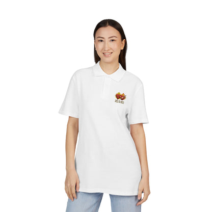 Sacred Hearts Polo T-Shirt White