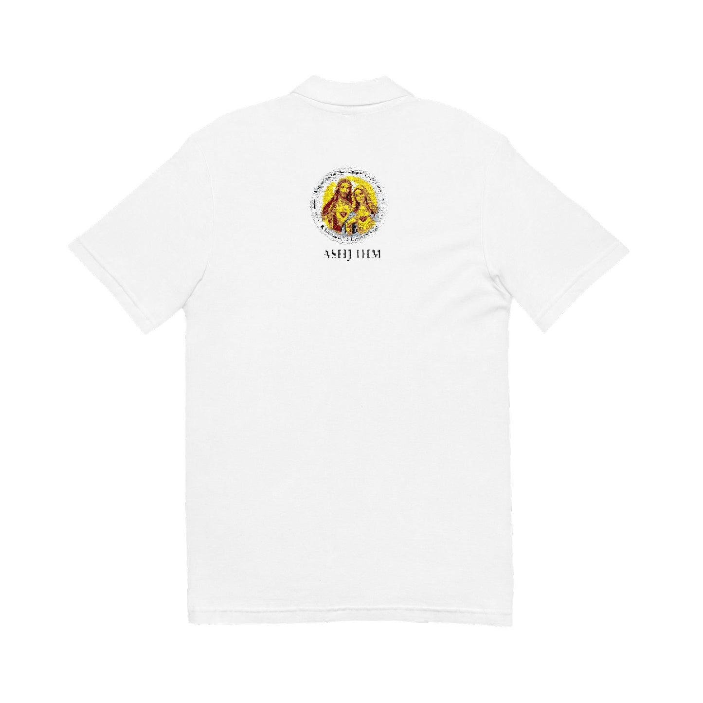 Sacred Hearts Polo T-Shirt White