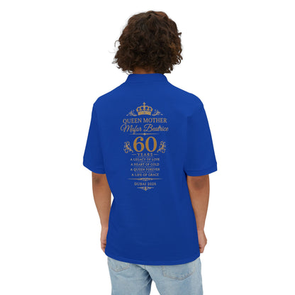 Men's Polo — 'Queen Mother 60 Years' Anniversary Commemorative Shirt