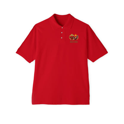 Sacred Hearts Polo T-Shirt Red